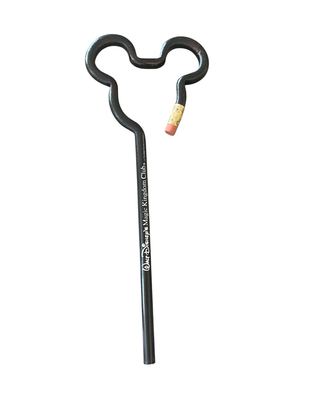 Vintage 80s Walt Disney Magic Kingdom Club Mickey Mouse Bend Pencil Disneyana